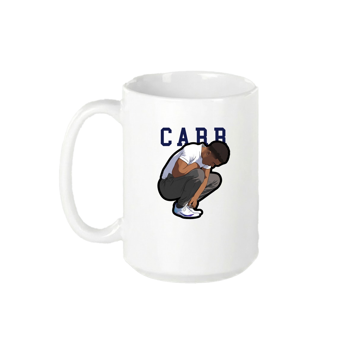 15oz Coffee Mug — Shirsey in White