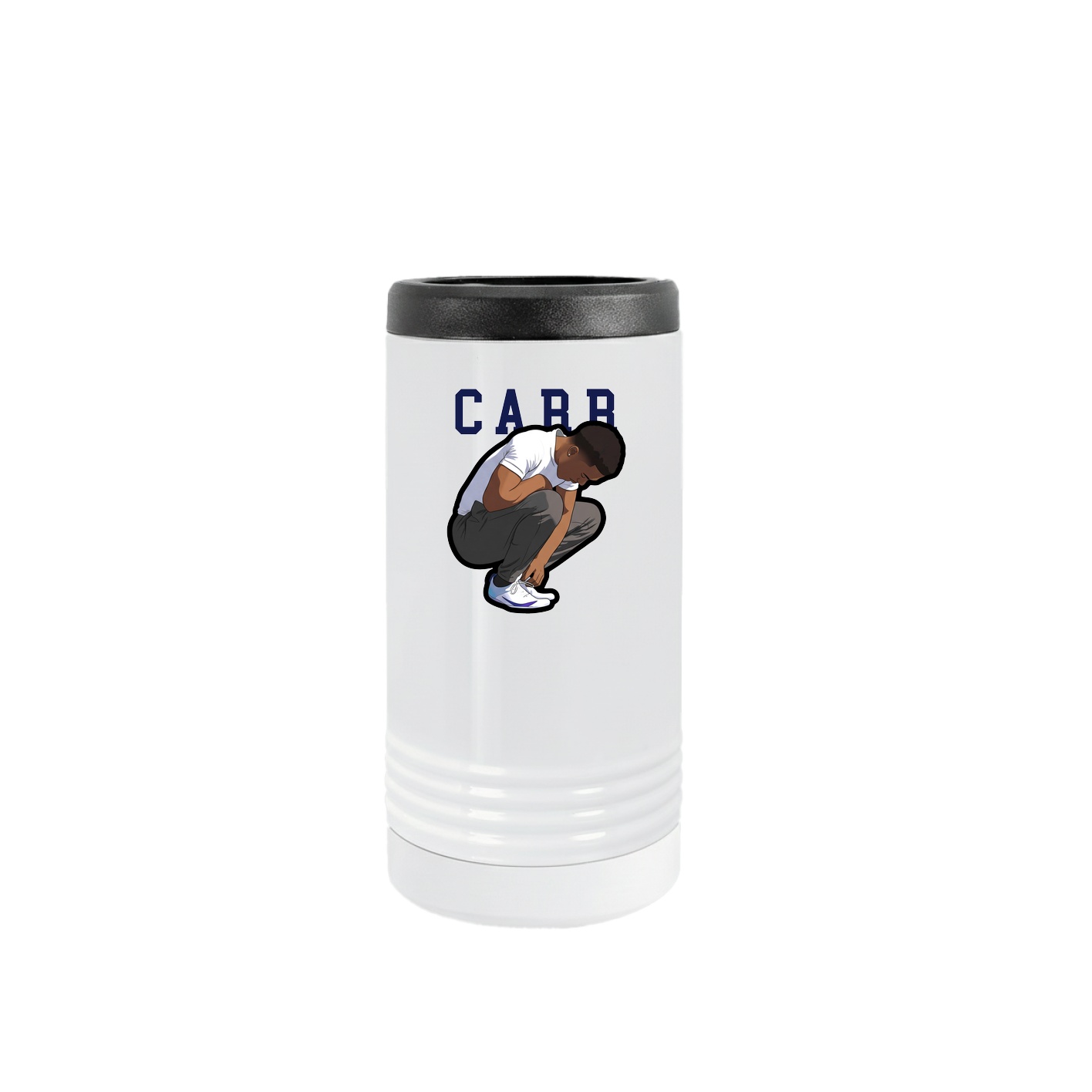 Slim Beverage Holder — Shirsey in White