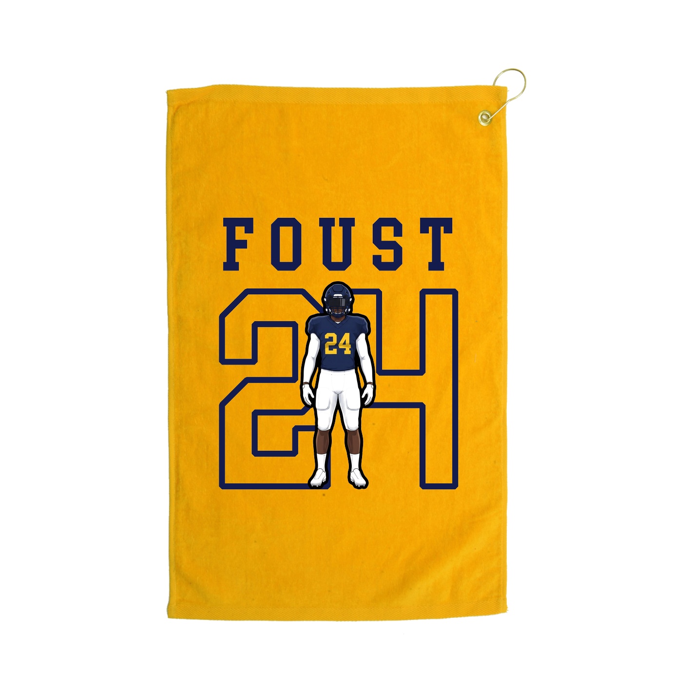 Golf Towel — Shirsey in Gold