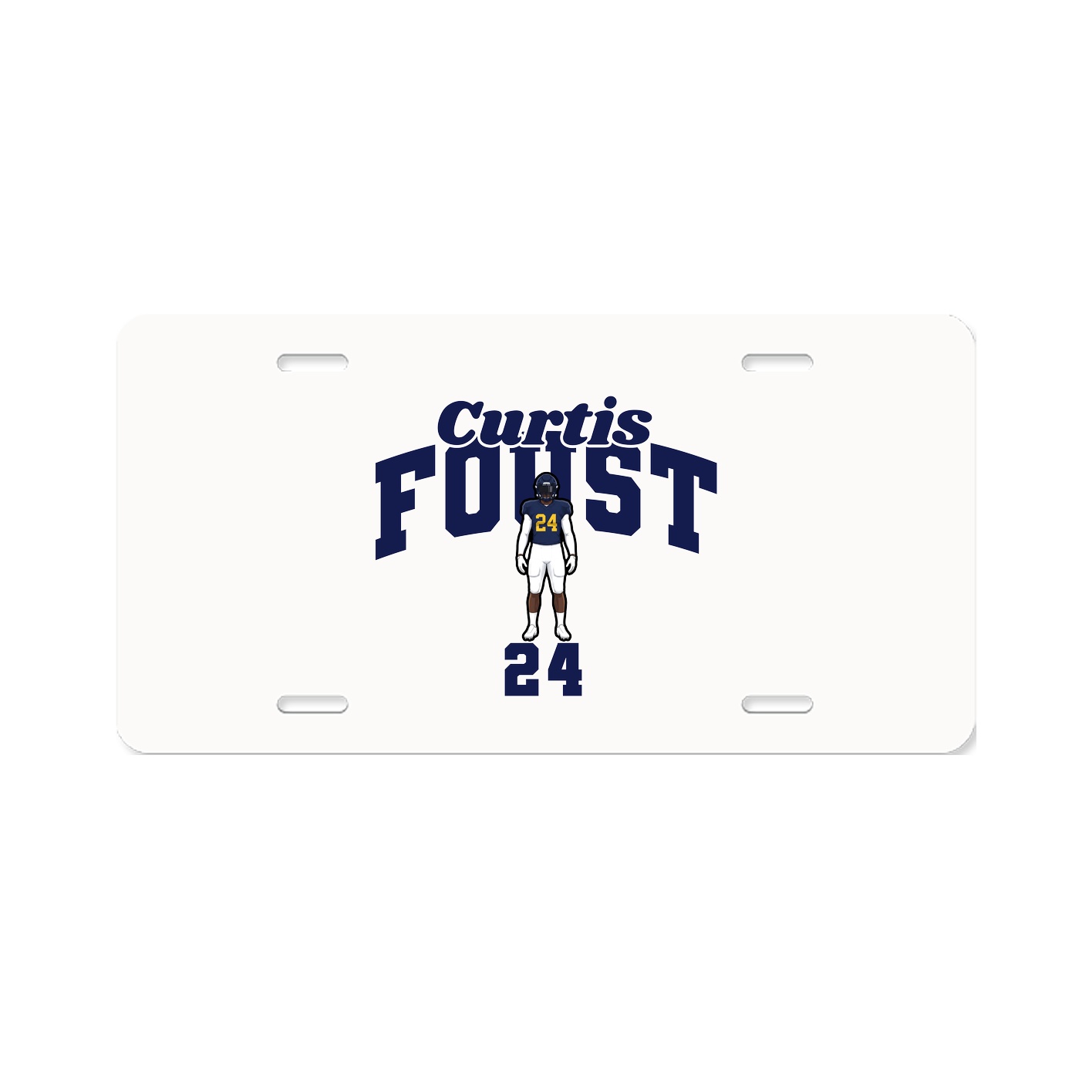 License Plate — Signature Arch in Classic