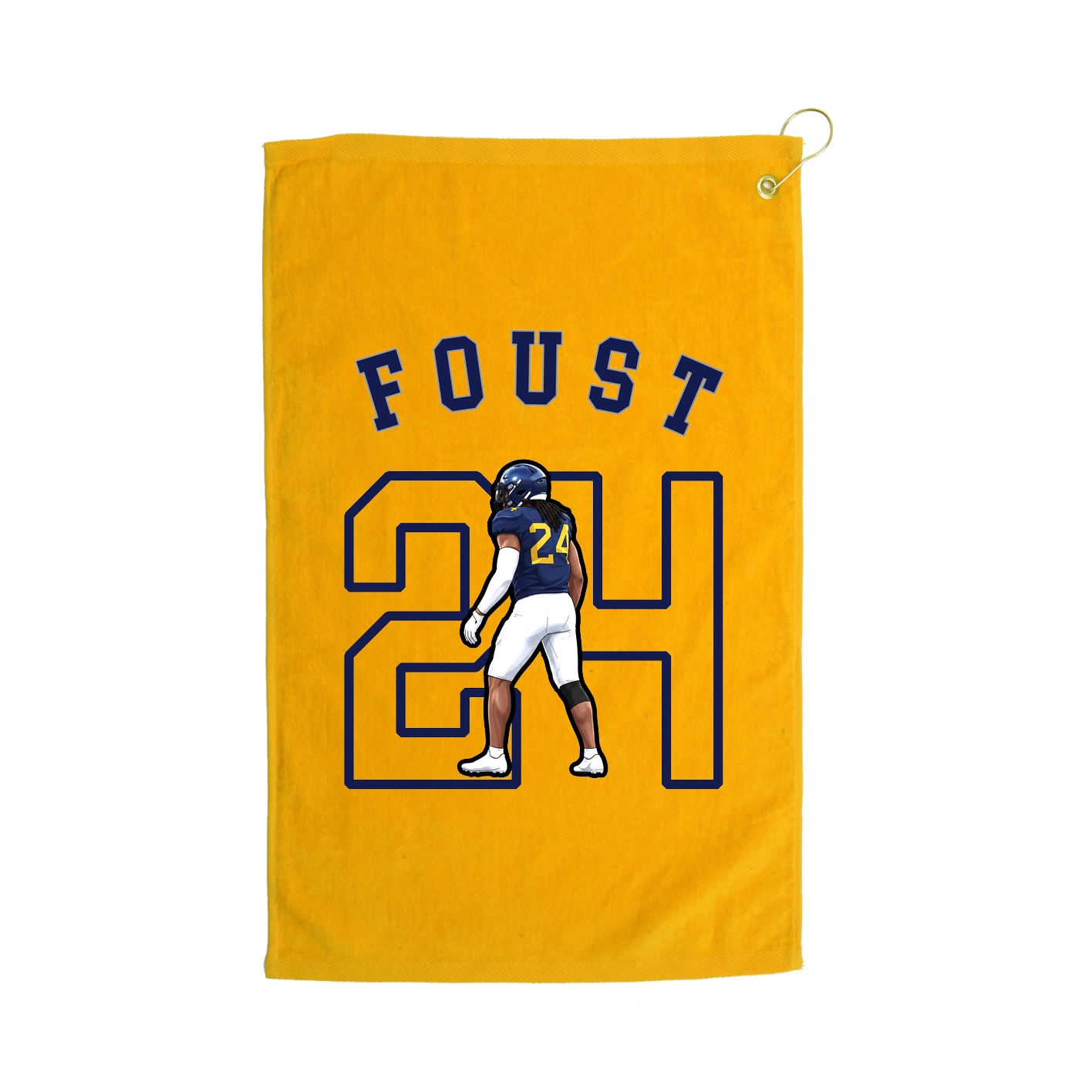 Golf Towel — Shirsey Arch in Gold