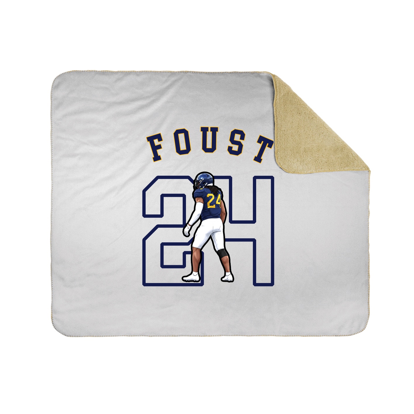 Throw Blanket — Shirsey Arch in White