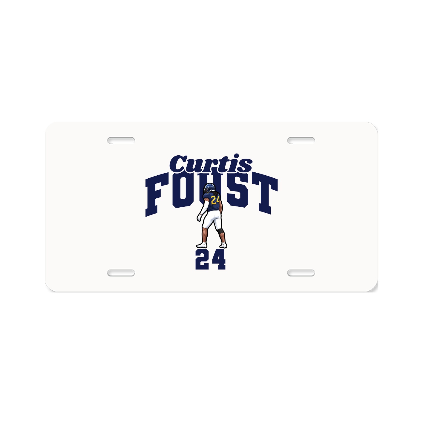 License Plate — Signature Arch in Classic