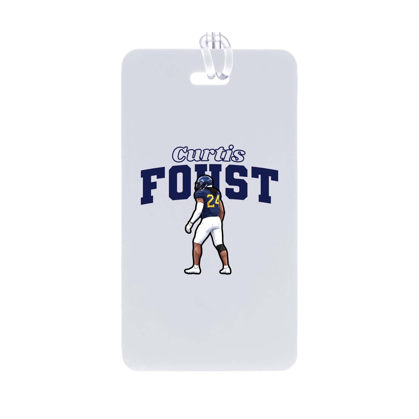 Bag Tag — Name Arch in Classic