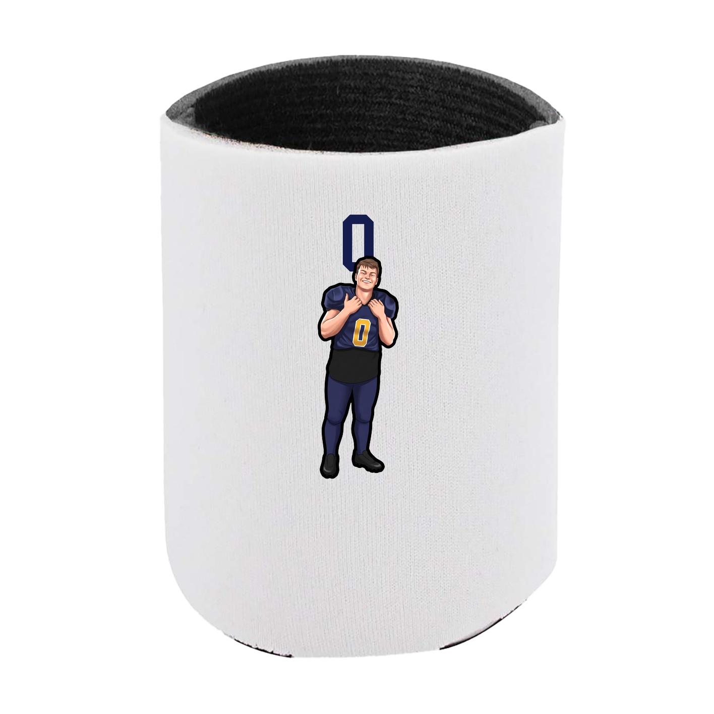 Can Holder — Number Top in White