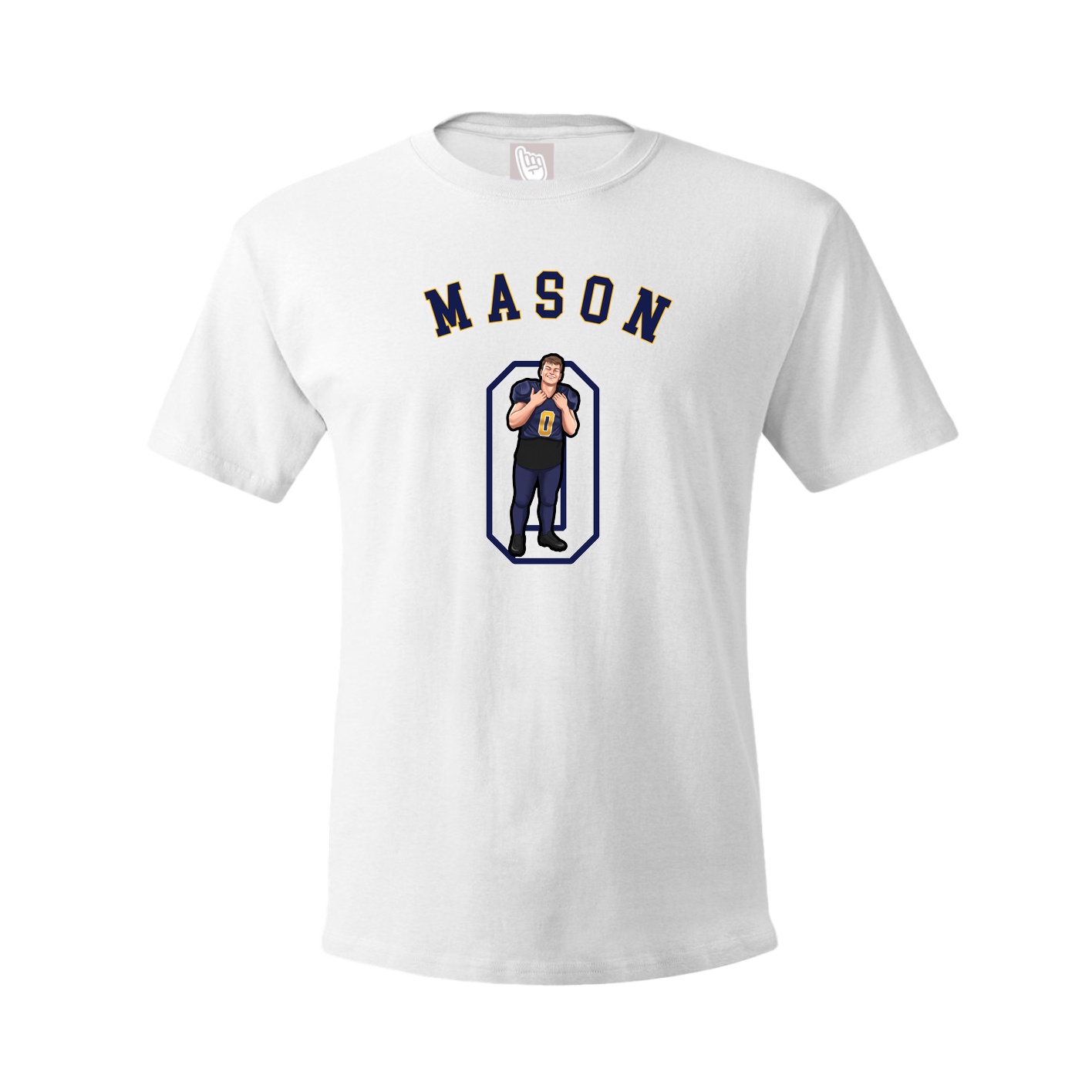 Youth Tee — Shirsey Arch in White