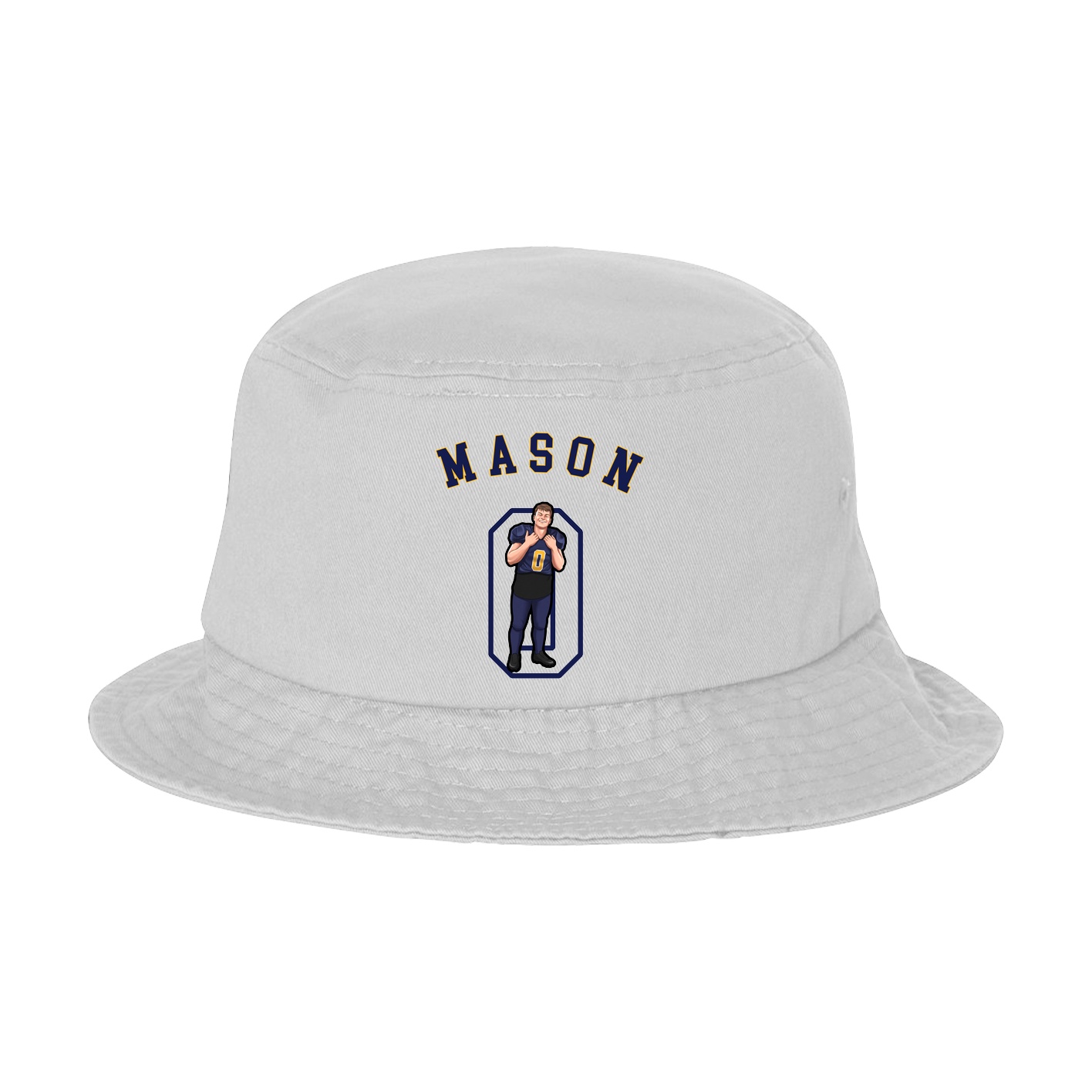 Bucket Cap — Shirsey Arch in White