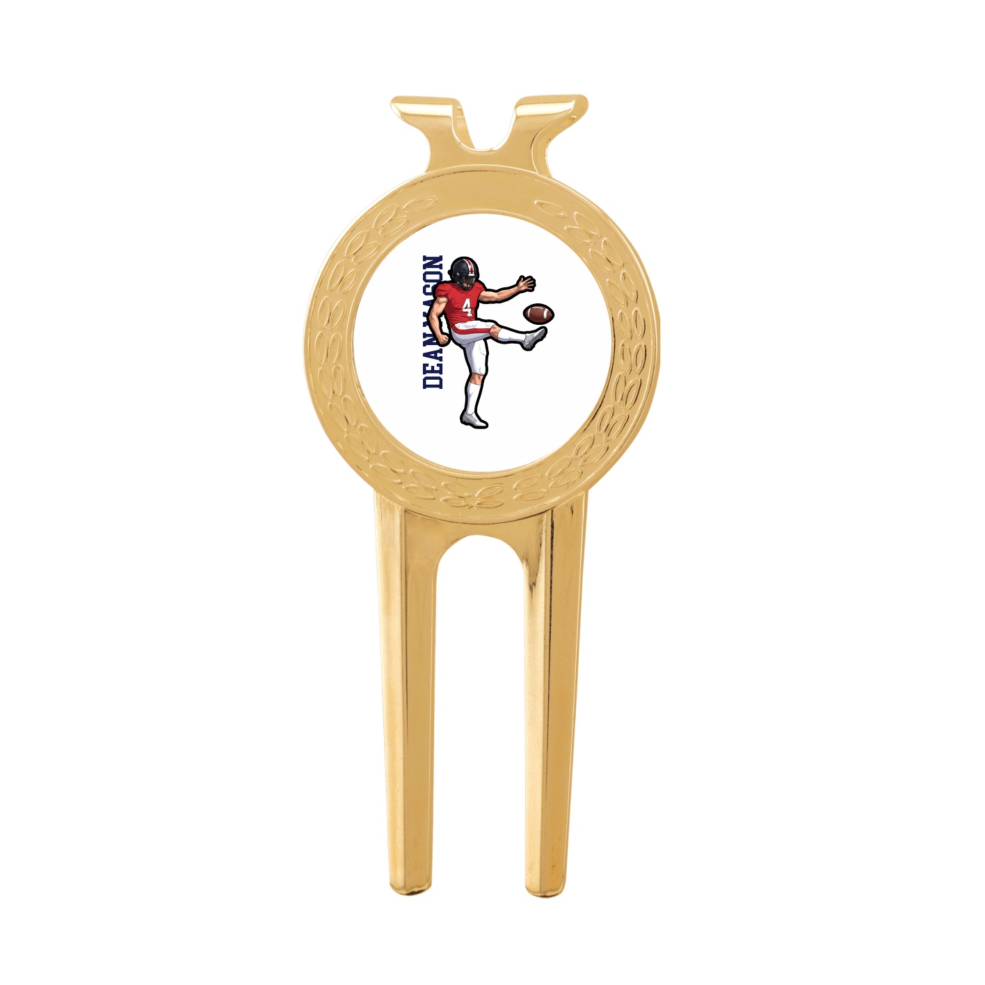 Divot Tool with Ball Marker — Name Vertical in Classic