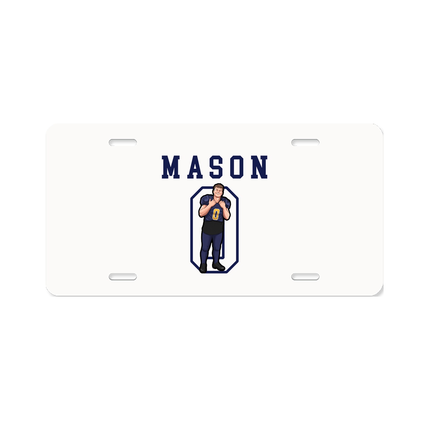 License Plate — Shirsey in Classic