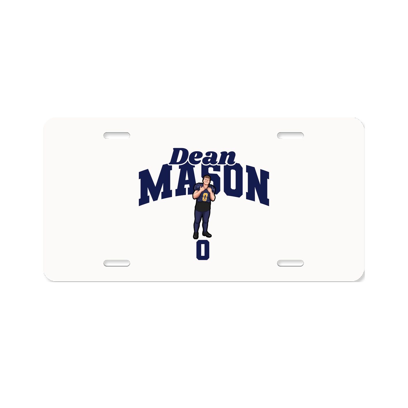 License Plate — Signature Arch in Classic