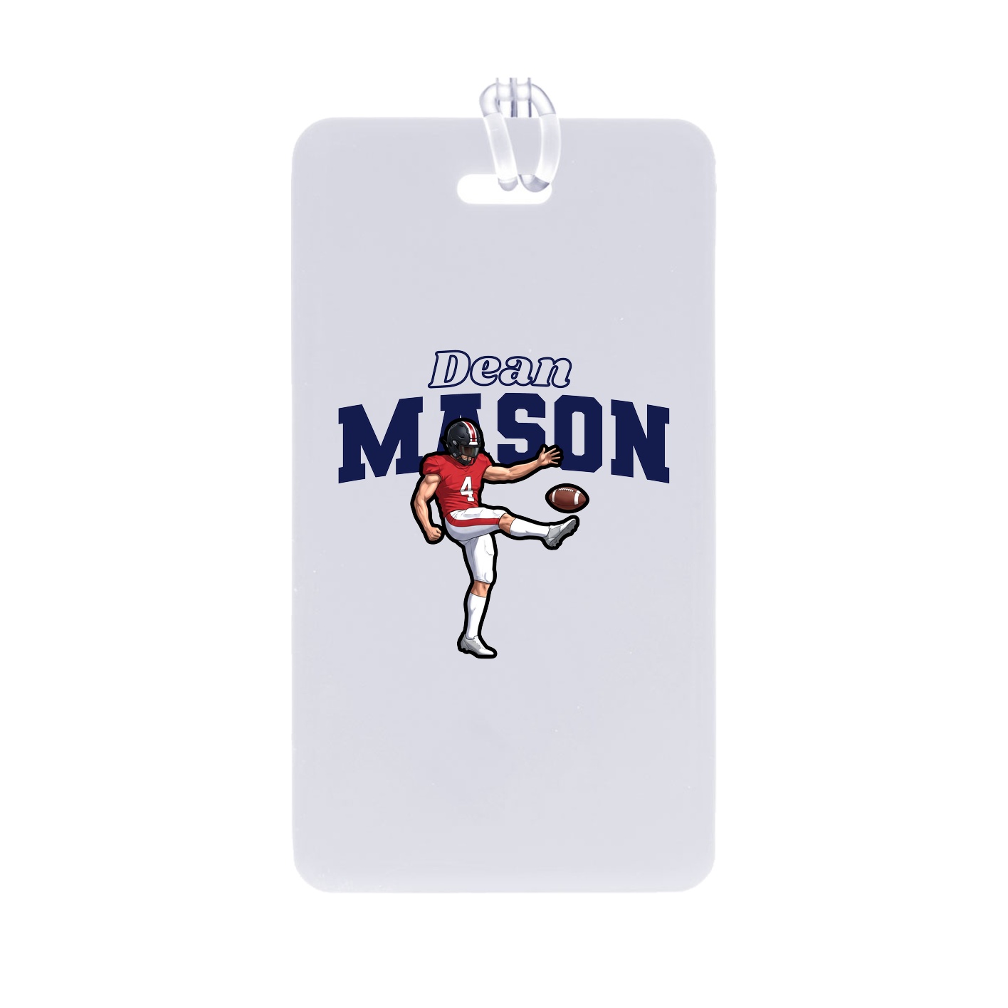Bag Tag — Name Arch in Classic