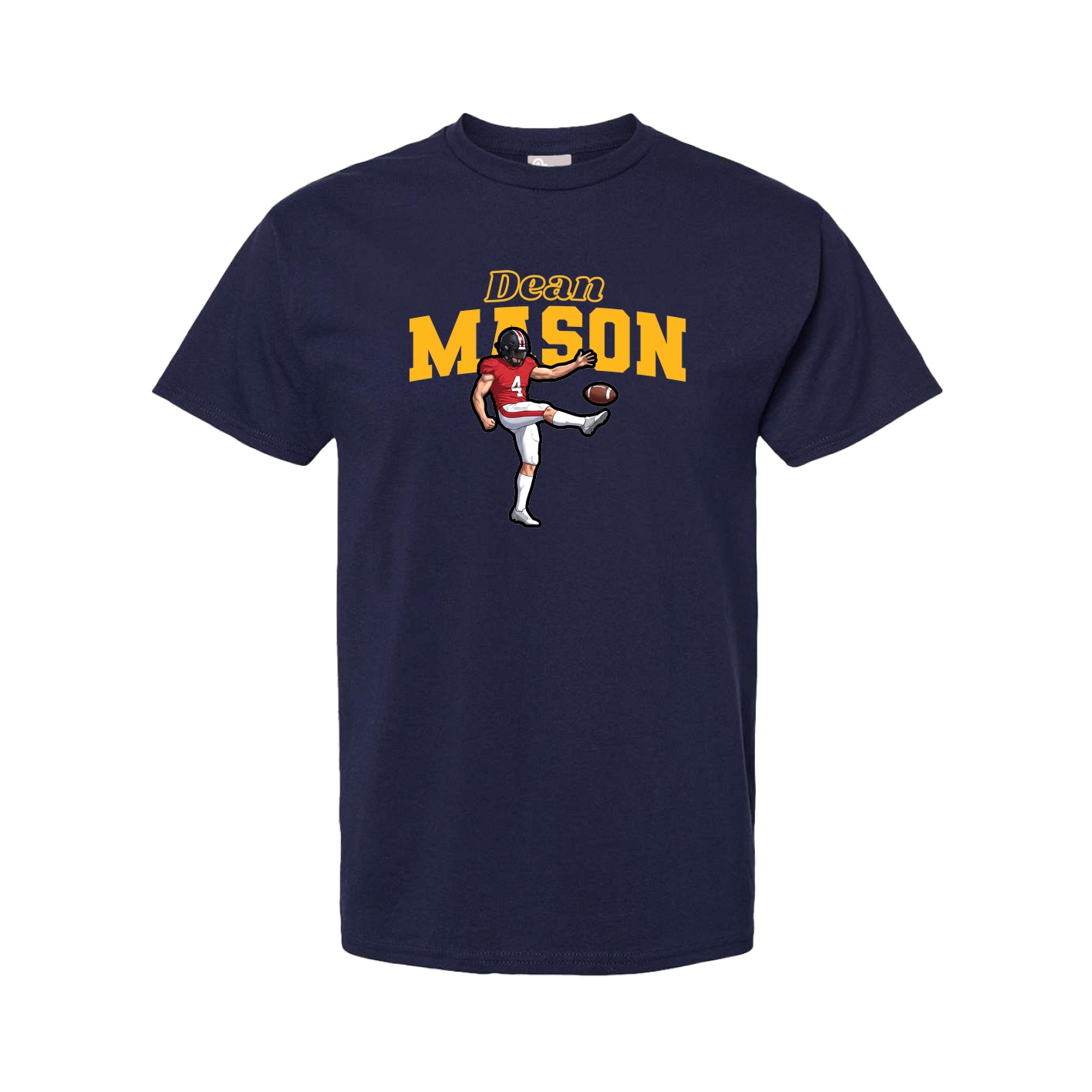 Tee — Name Arch in Navy