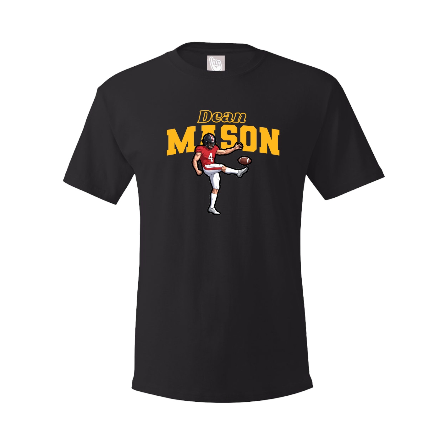 Youth Tee — Name Arch in Black