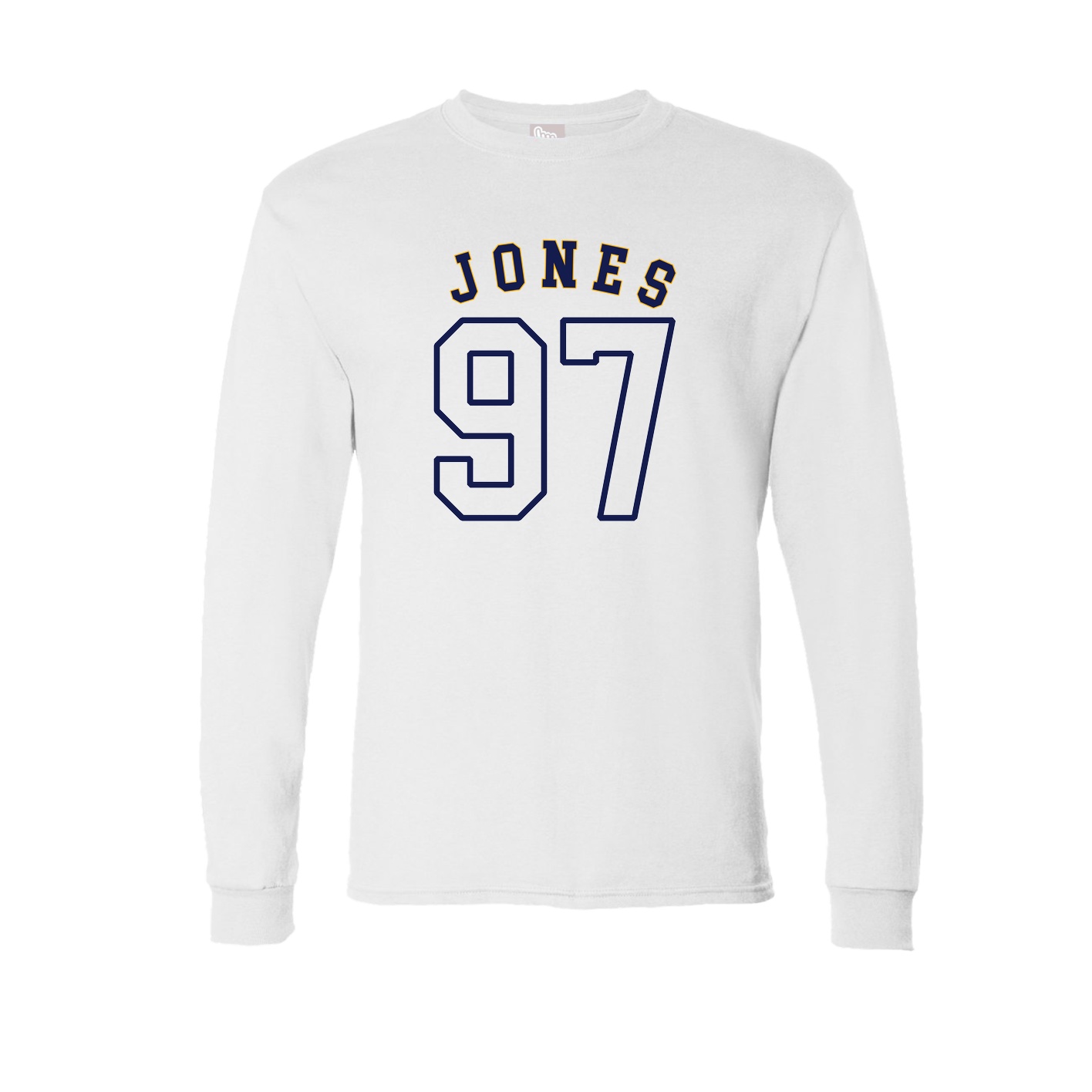 Long Sleeve Tee — Shirsey Arch in White