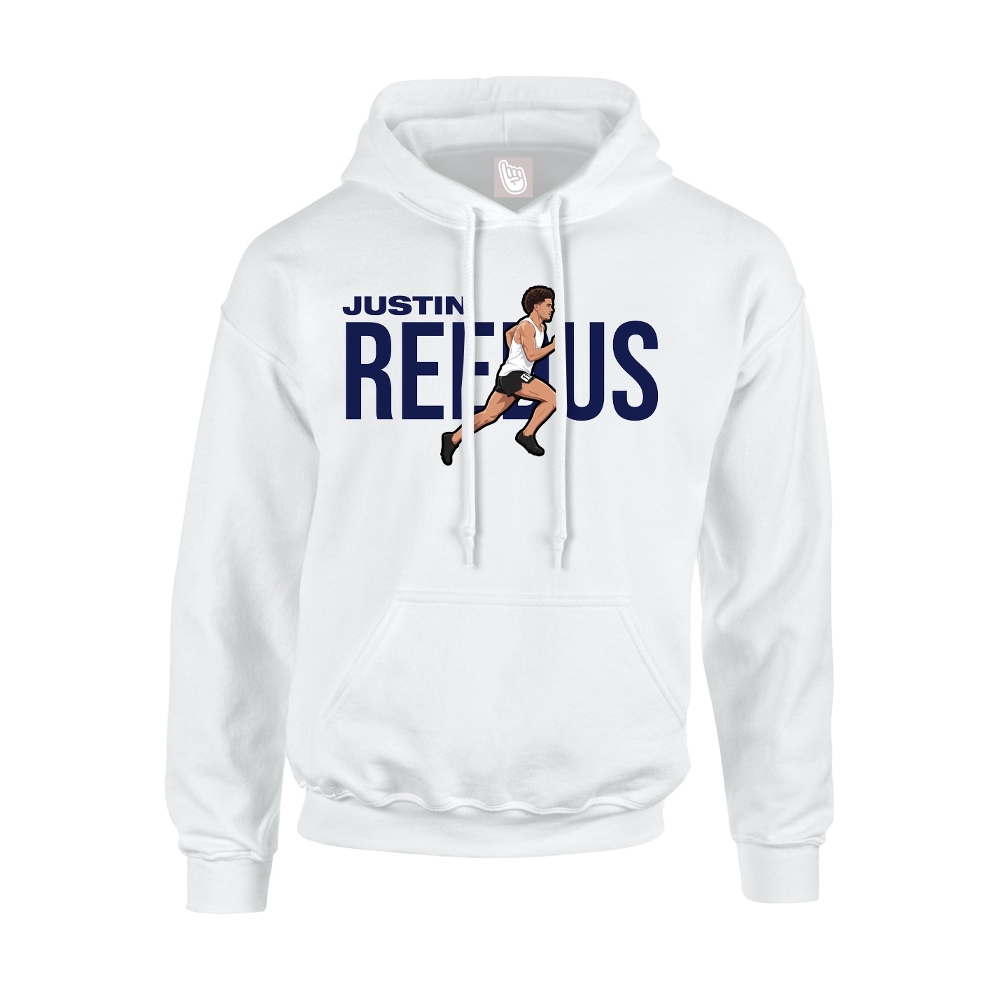 Hoodie — Player Name in White