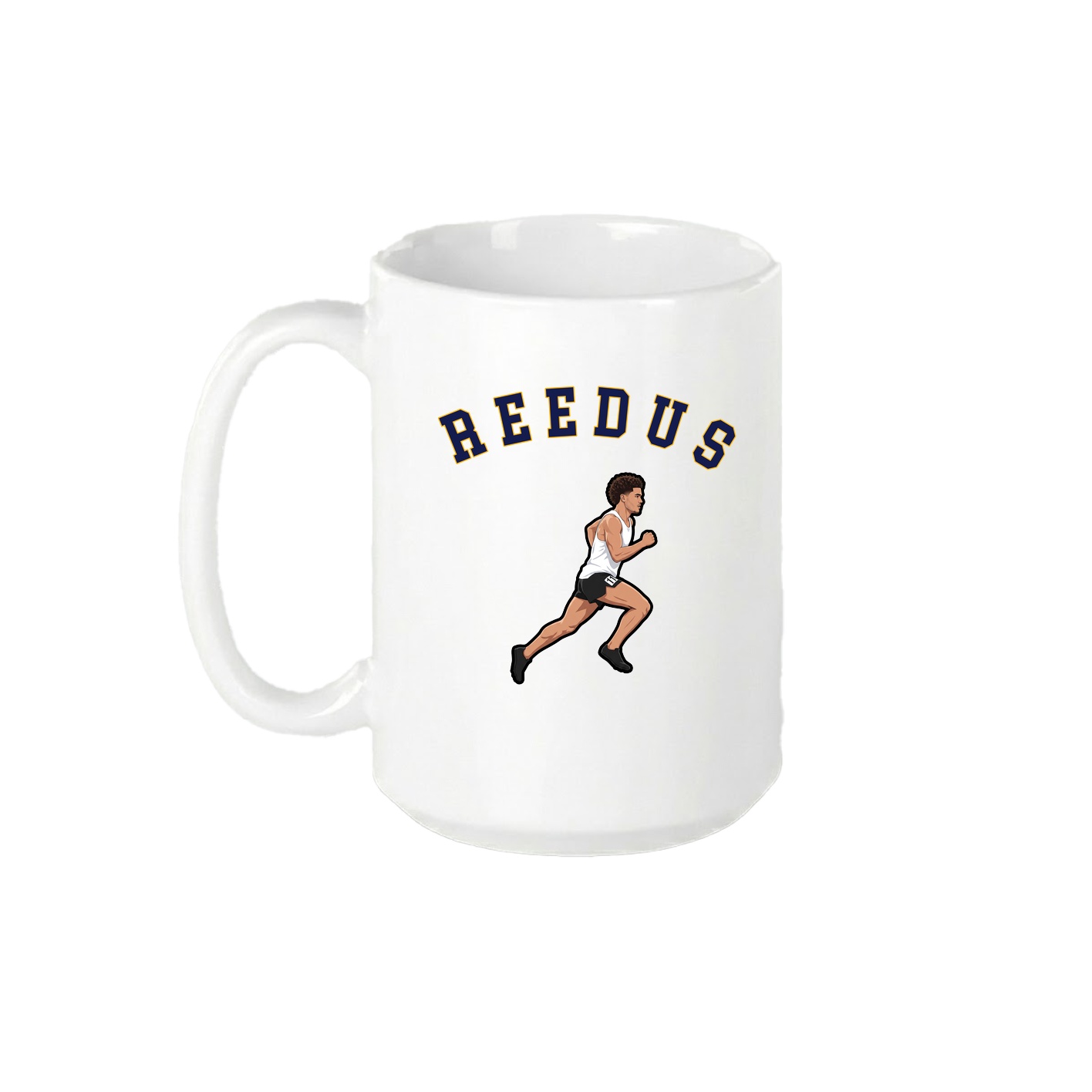 15oz Coffee Mug — Shirsey Arch in White