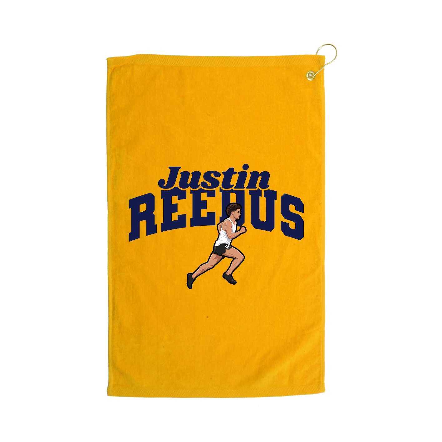 Golf Towel — Signature Arch in Gold