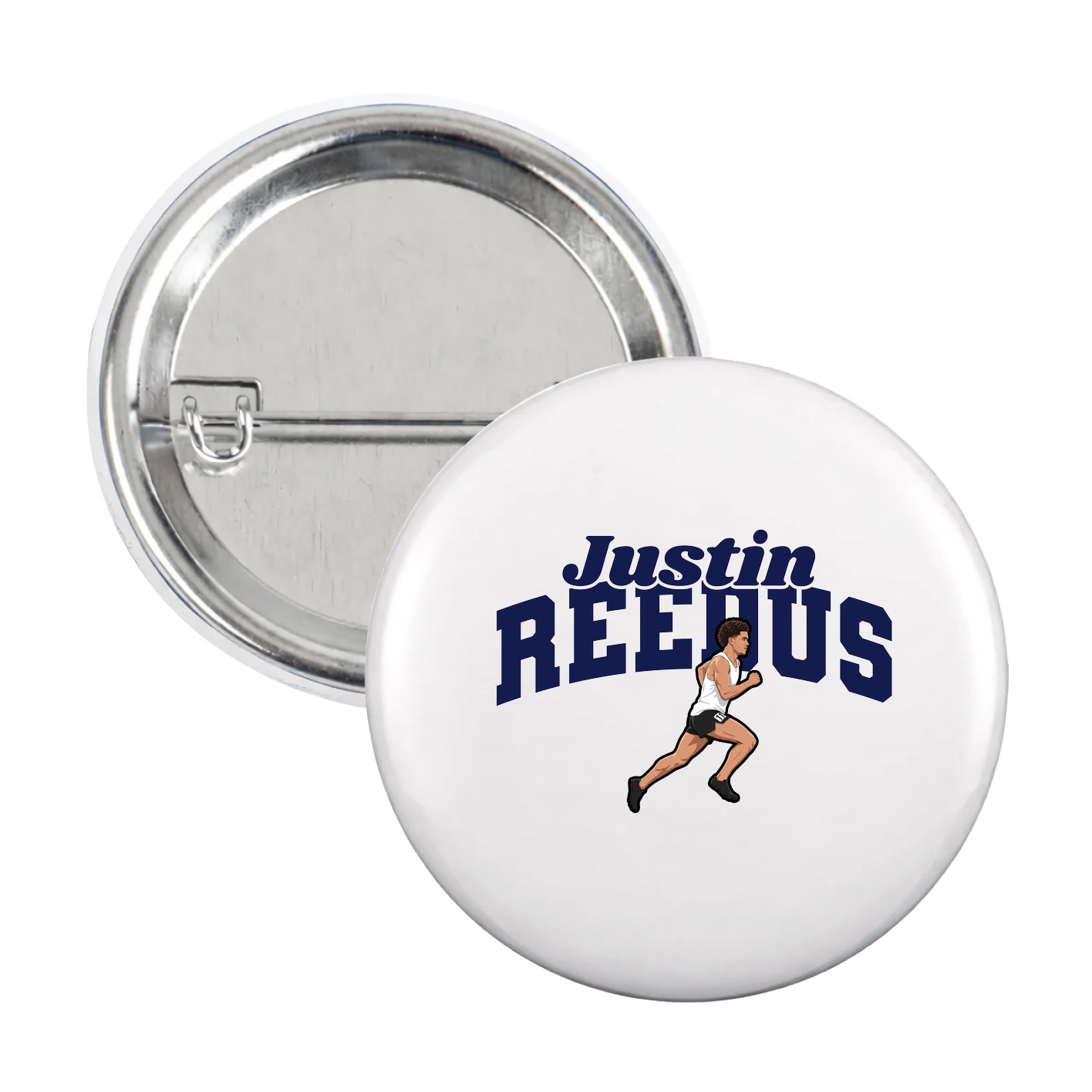 Game Day Button — Signature Arch in White