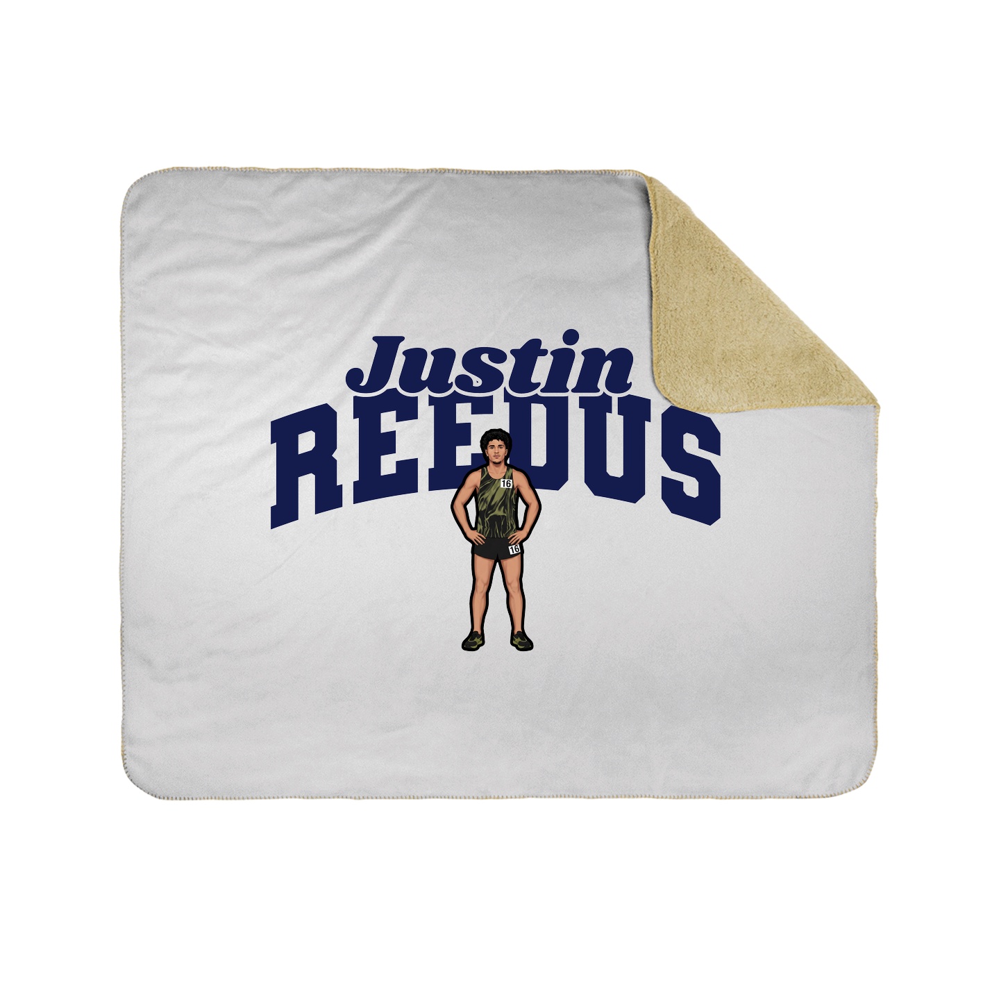 Throw Blanket — Signature Arch in White