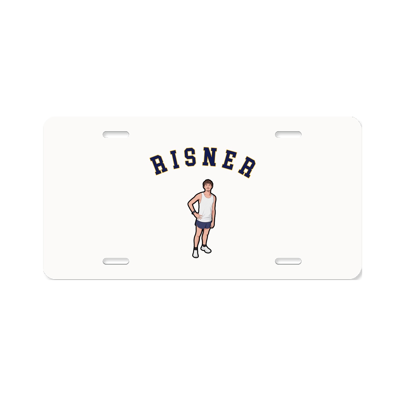 License Plate — Shirsey Arch in Classic