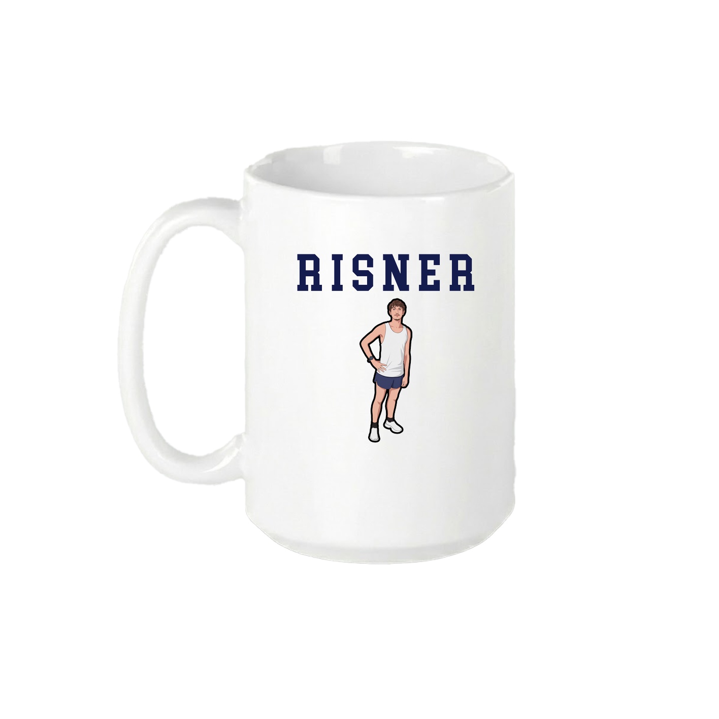15oz Coffee Mug — Shirsey in White