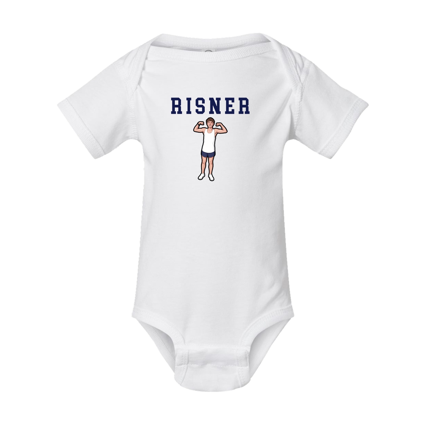 Baby Onesie — Shirsey in White