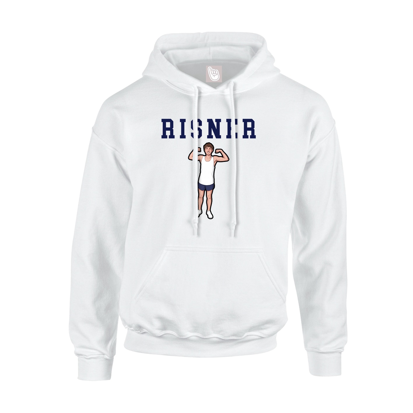 Youth Hoodie — Shirsey in White