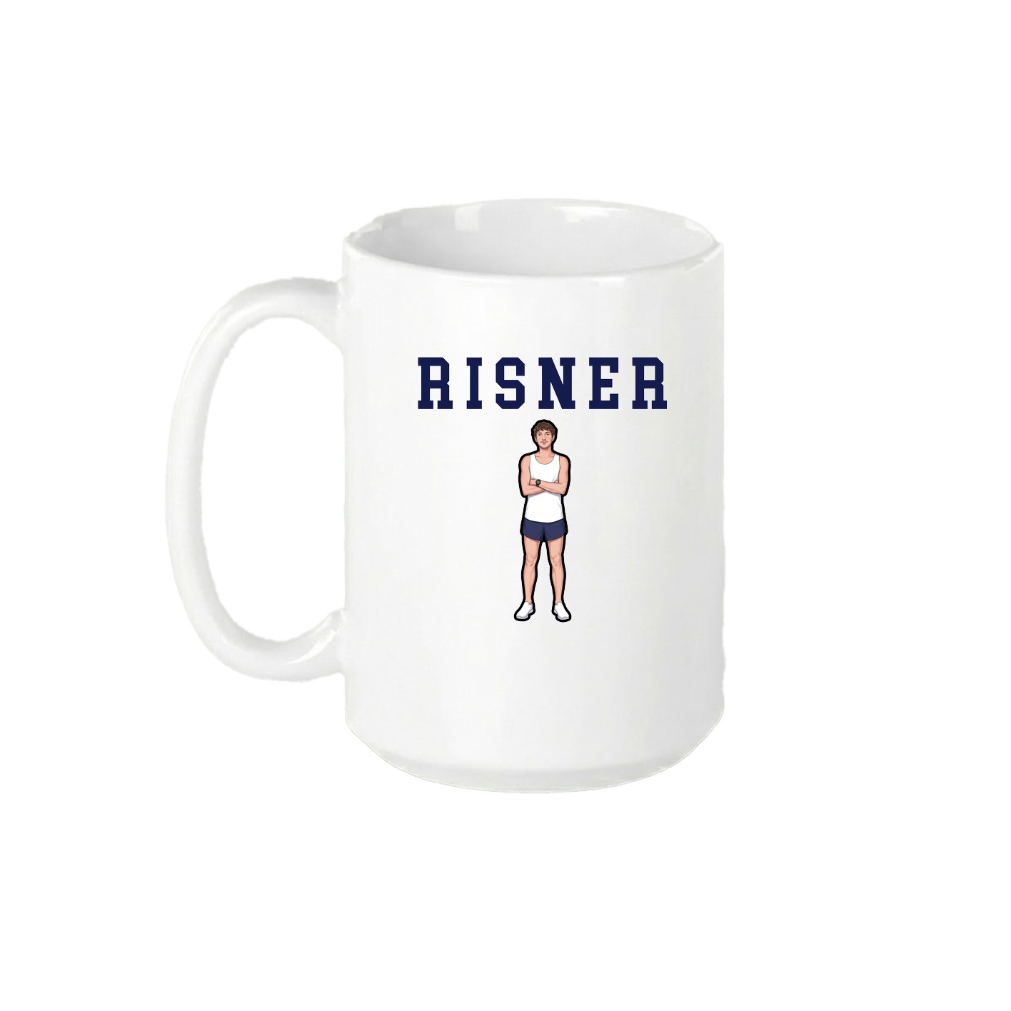 15oz Coffee Mug — Shirsey in White