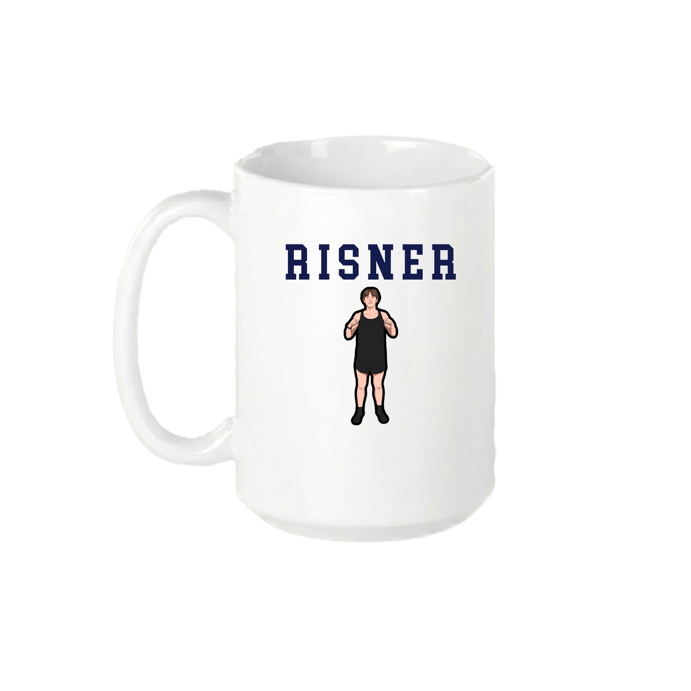 15oz Coffee Mug — Shirsey in White
