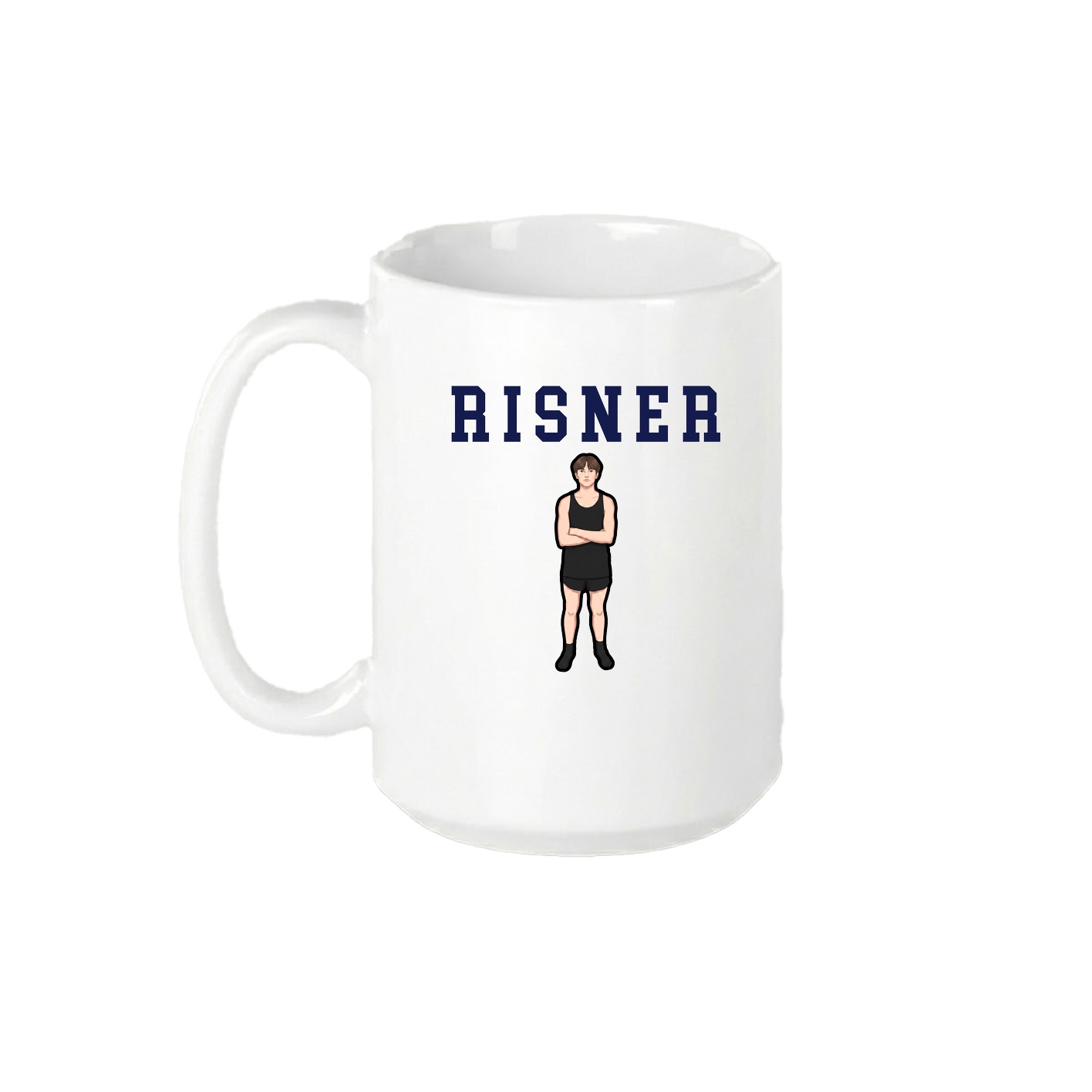 15oz Coffee Mug — Shirsey in White