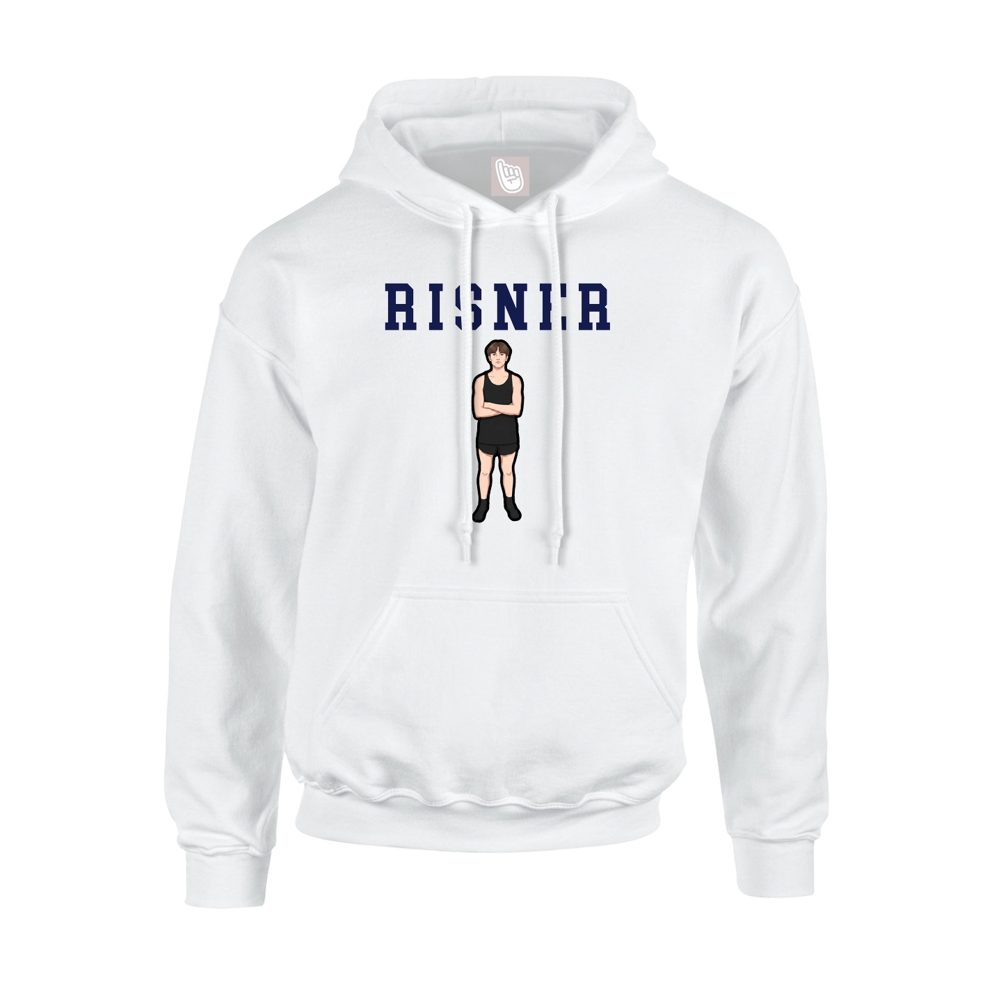 Youth Hoodie — Shirsey in White