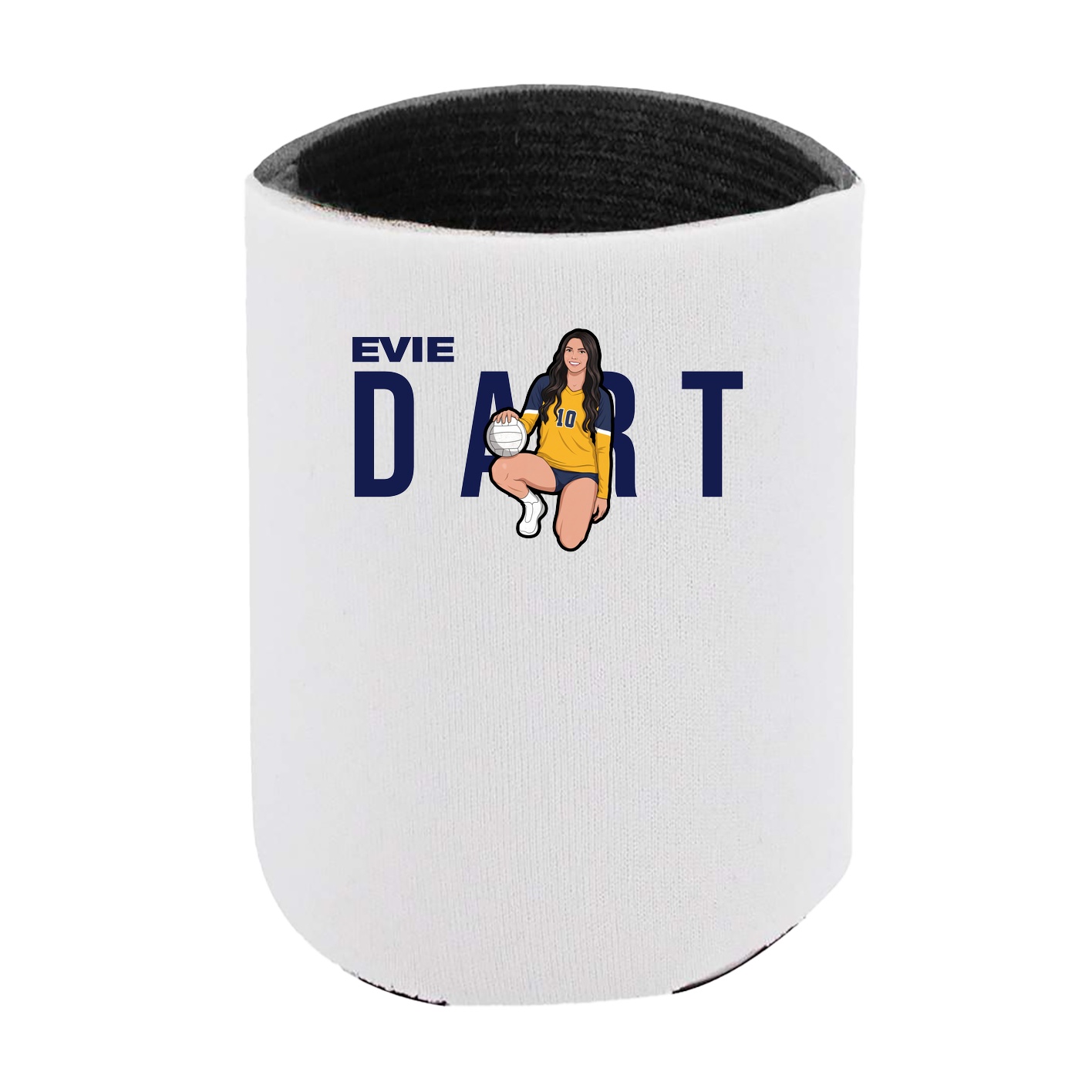 Can Holder — Player Name in White