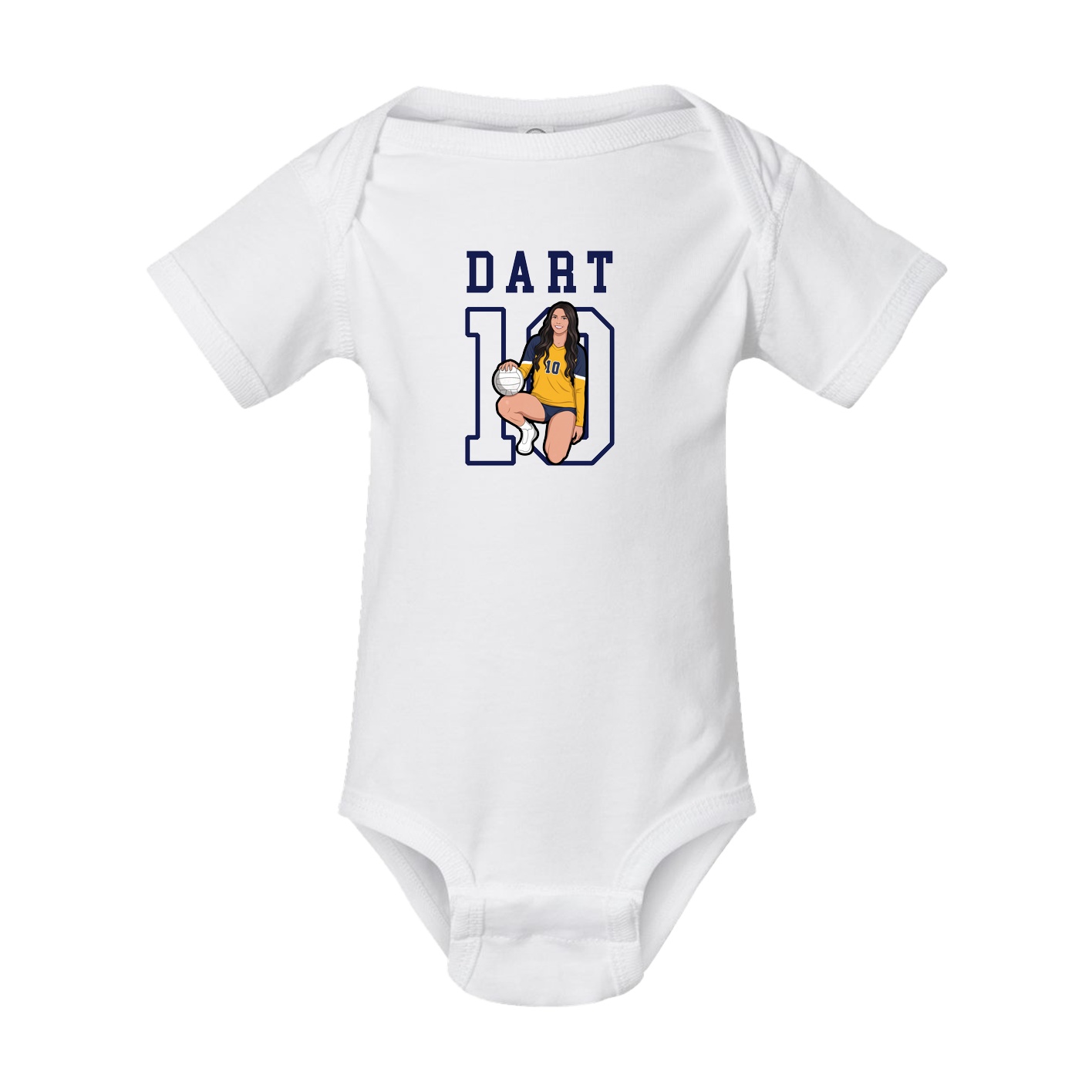 Baby Onesie — Shirsey in White