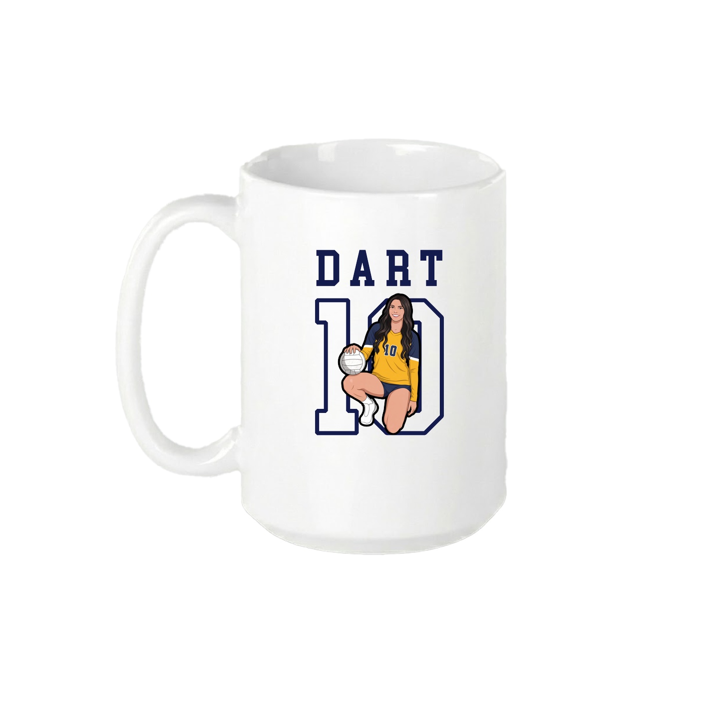 15oz Coffee Mug — Shirsey in White