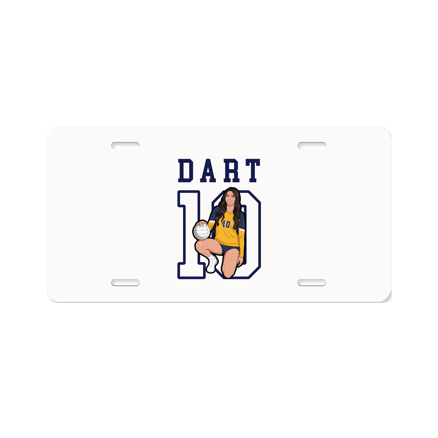 License Plate — Shirsey in Classic