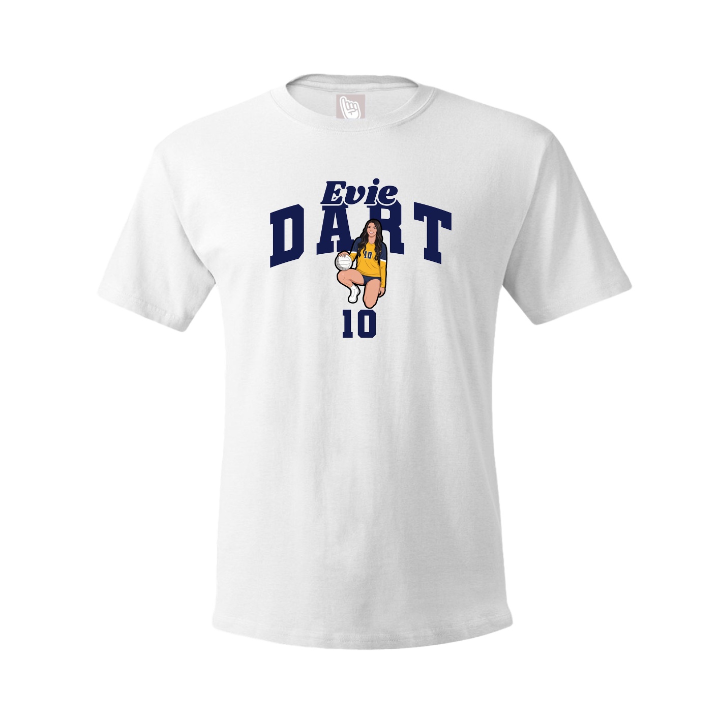 Tee — Signature Arch in White