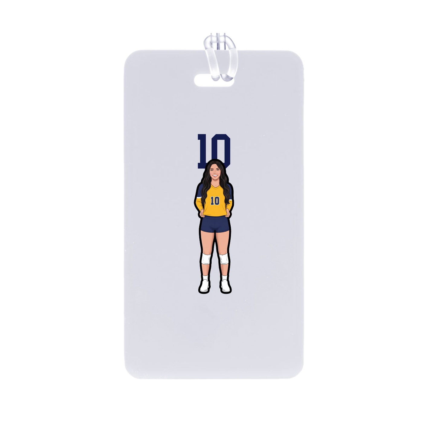 Bag Tag — Number Top in Classic