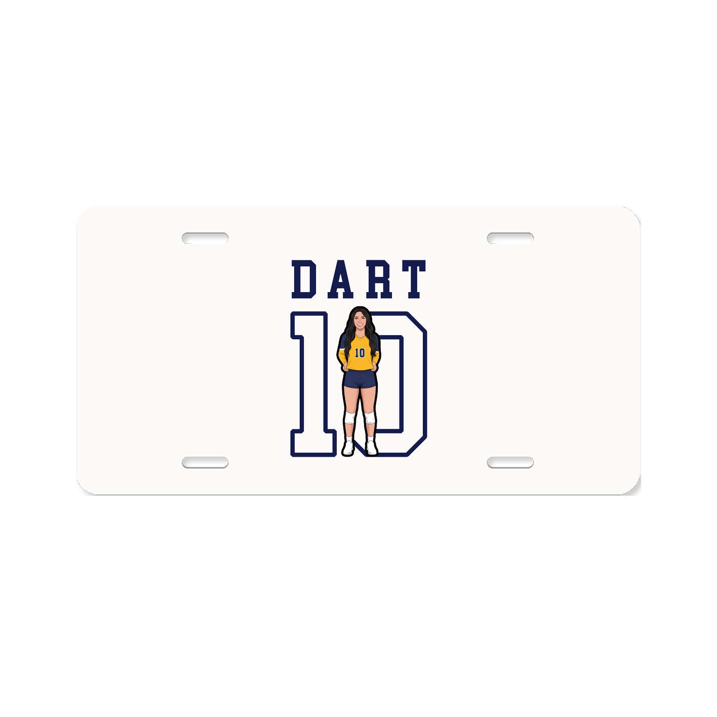License Plate — Shirsey in Classic