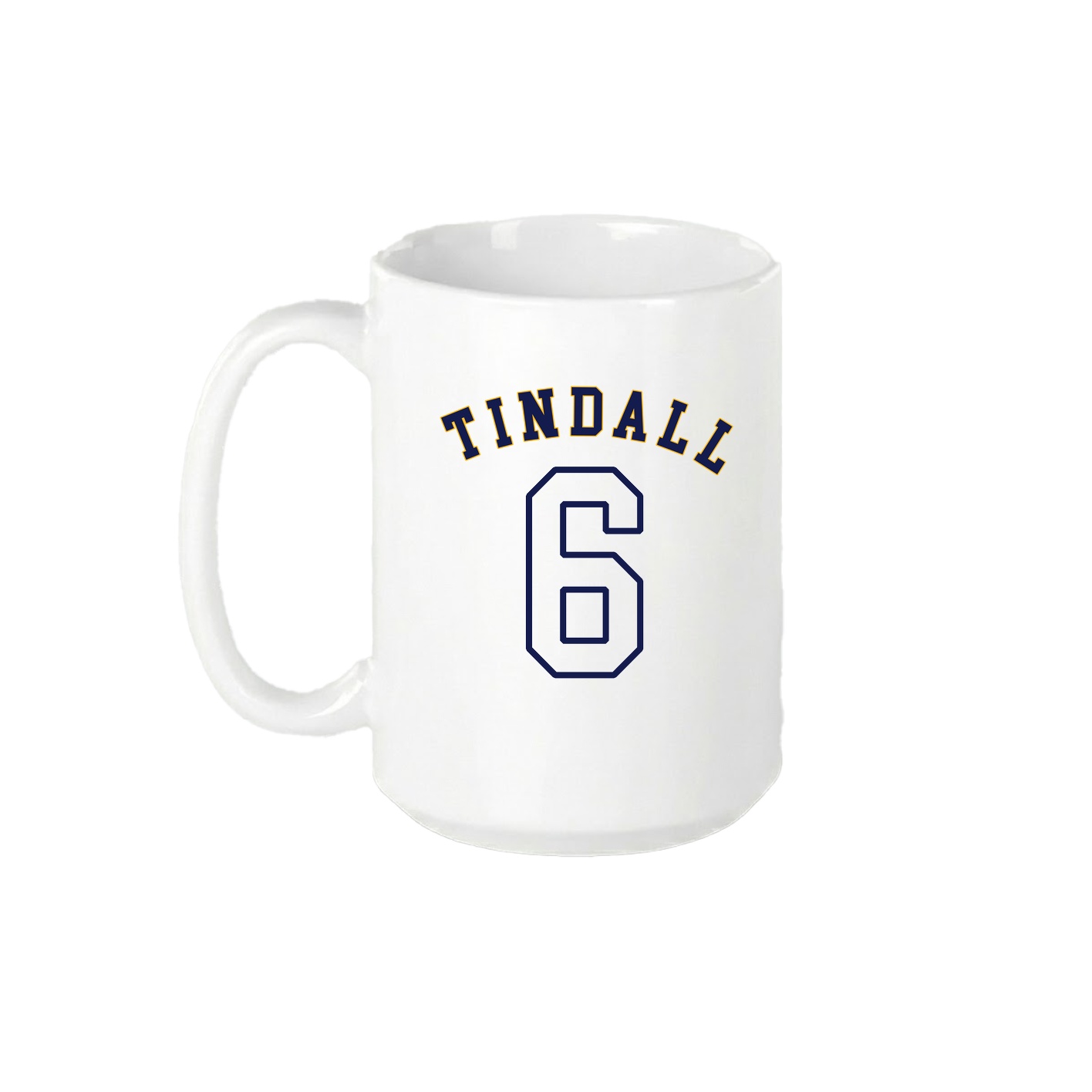 15oz Coffee Mug — Shirsey Arch in White