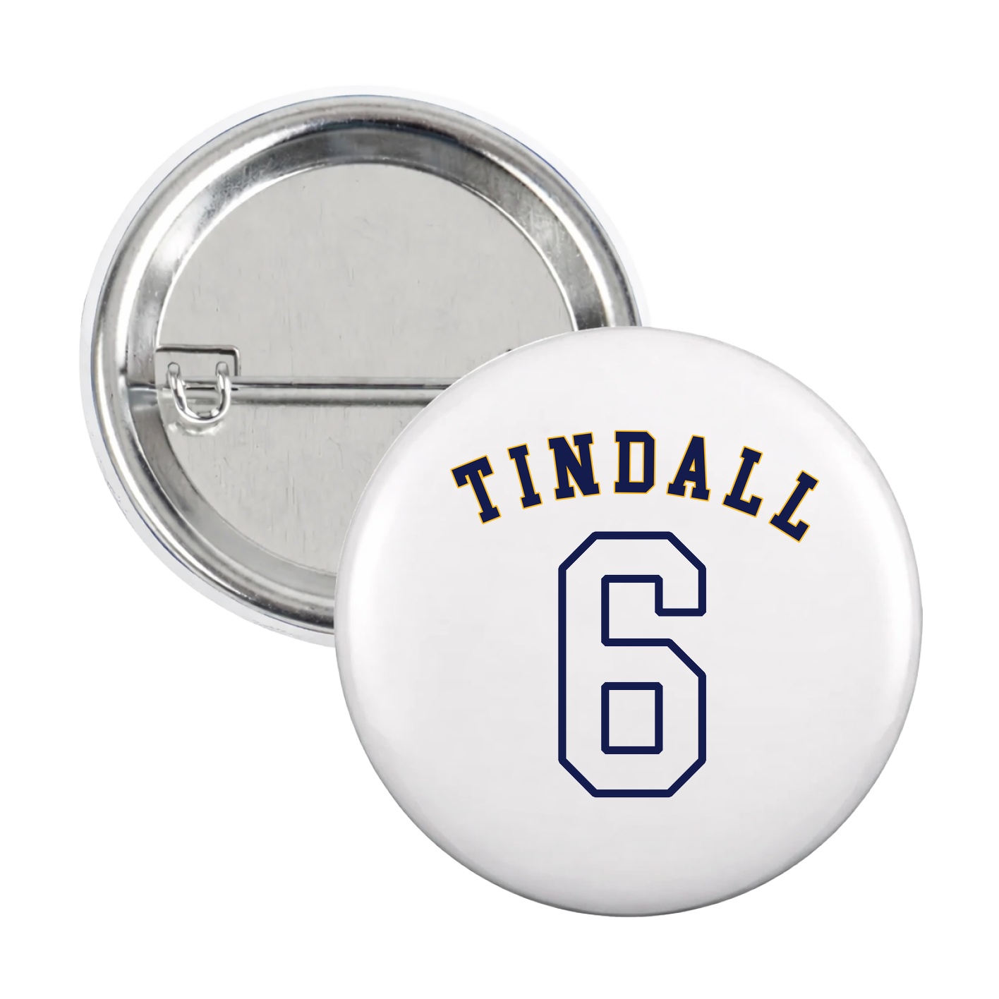 Game Day Button — Shirsey Arch in White