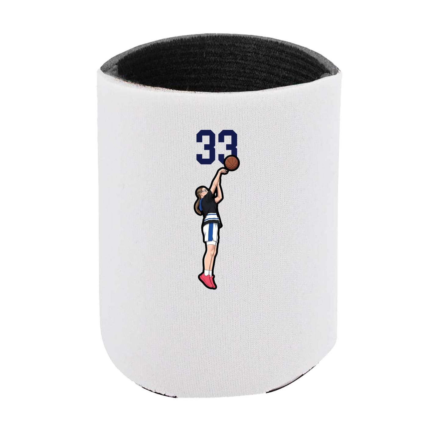 Can Holder — Number Top in White