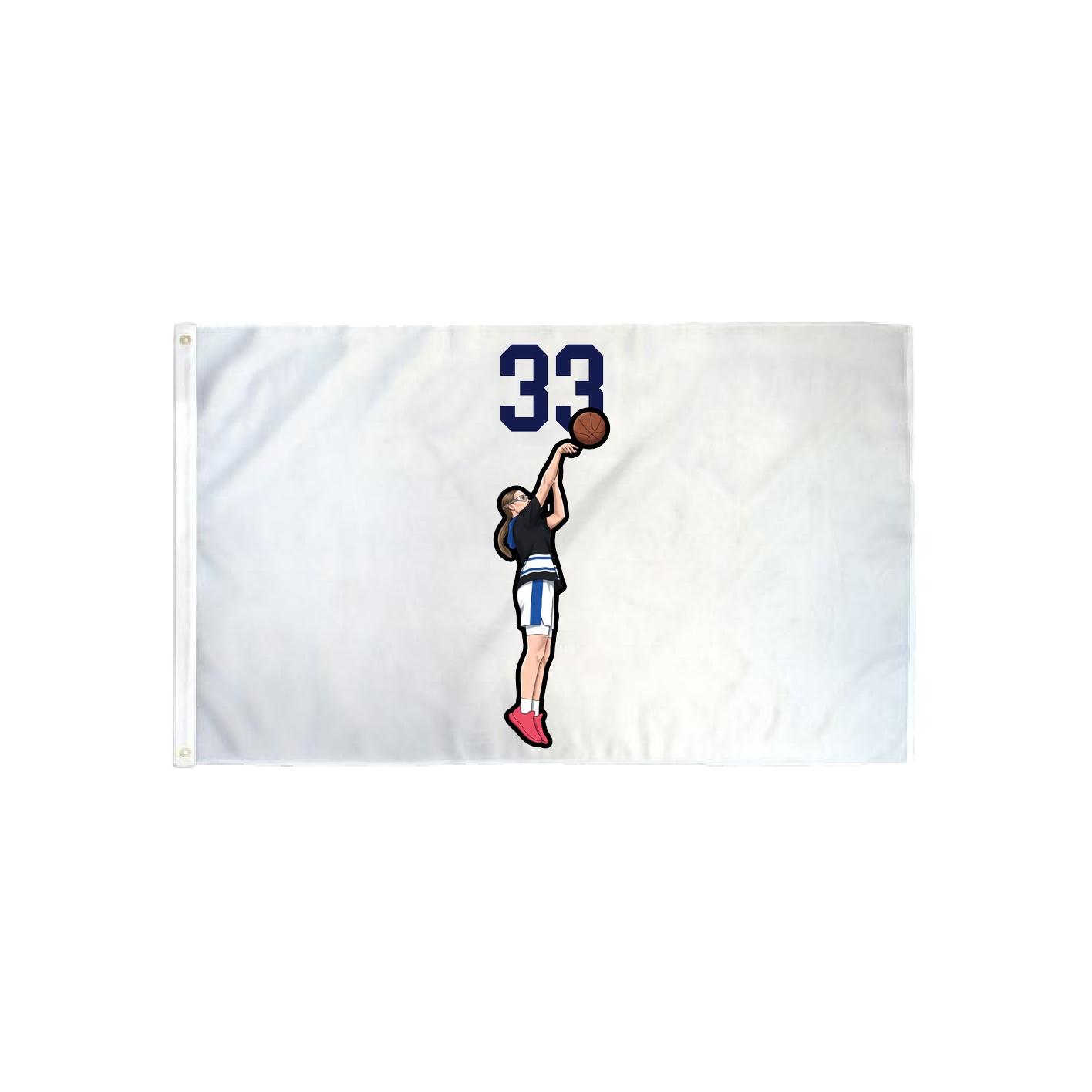 3x5 Flag — Number Top in Classic