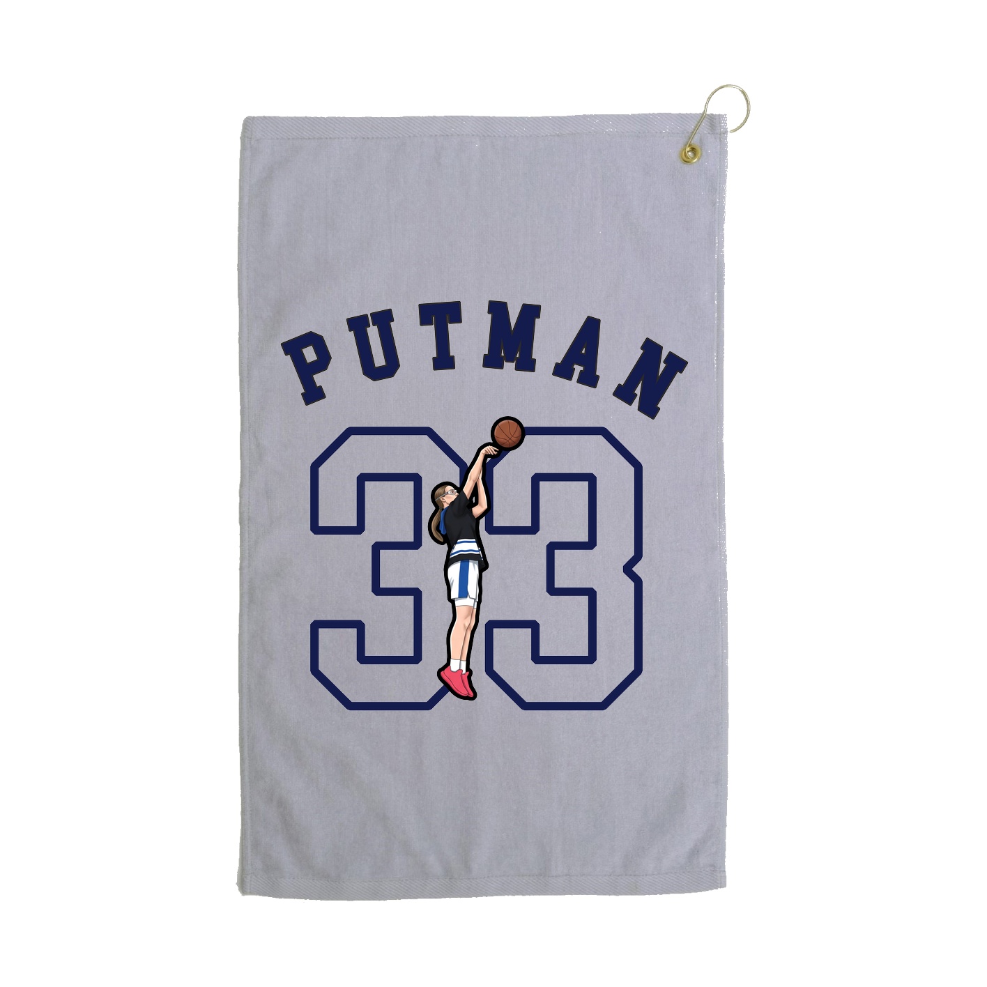 Golf Towel — Shirsey Arch in Grey