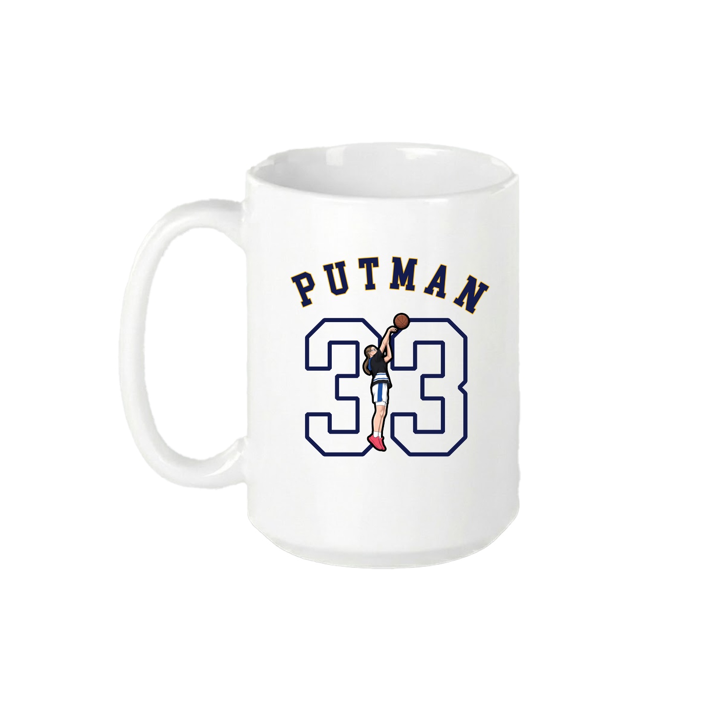 15oz Coffee Mug — Shirsey Arch in White