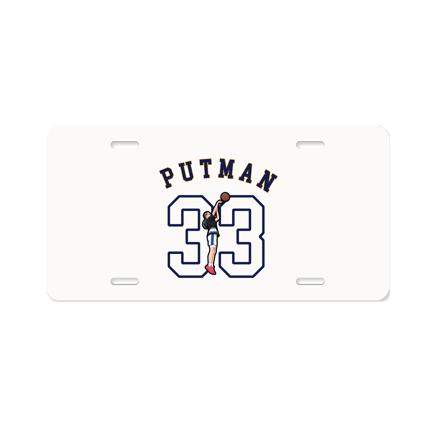 License Plate — Shirsey Arch in Classic