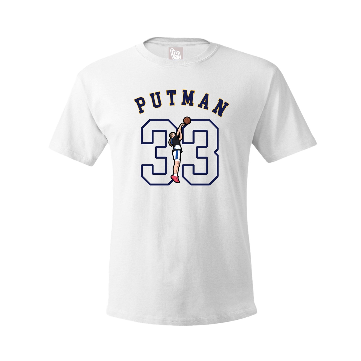 Youth Tee — Shirsey Arch in White