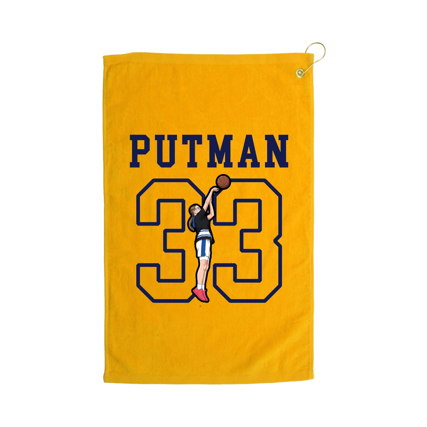 Golf Towel — Shirsey in Gold