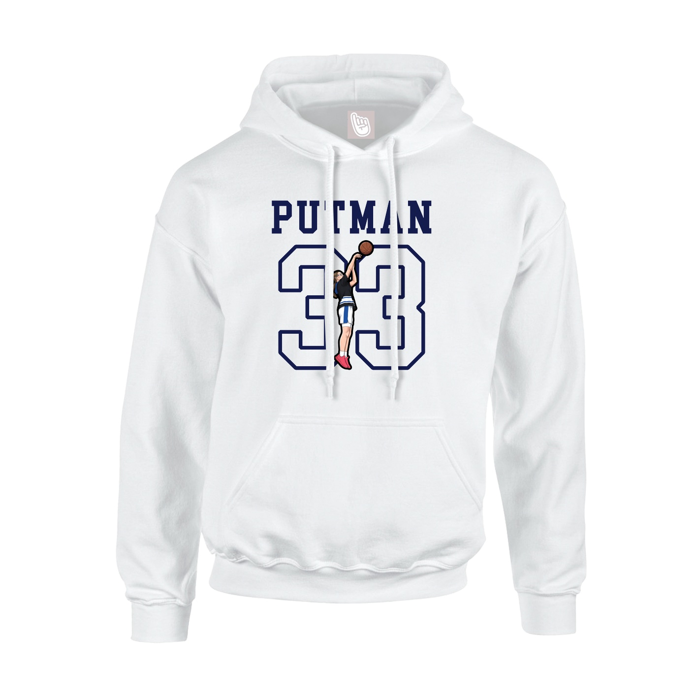Youth Hoodie — Shirsey in White