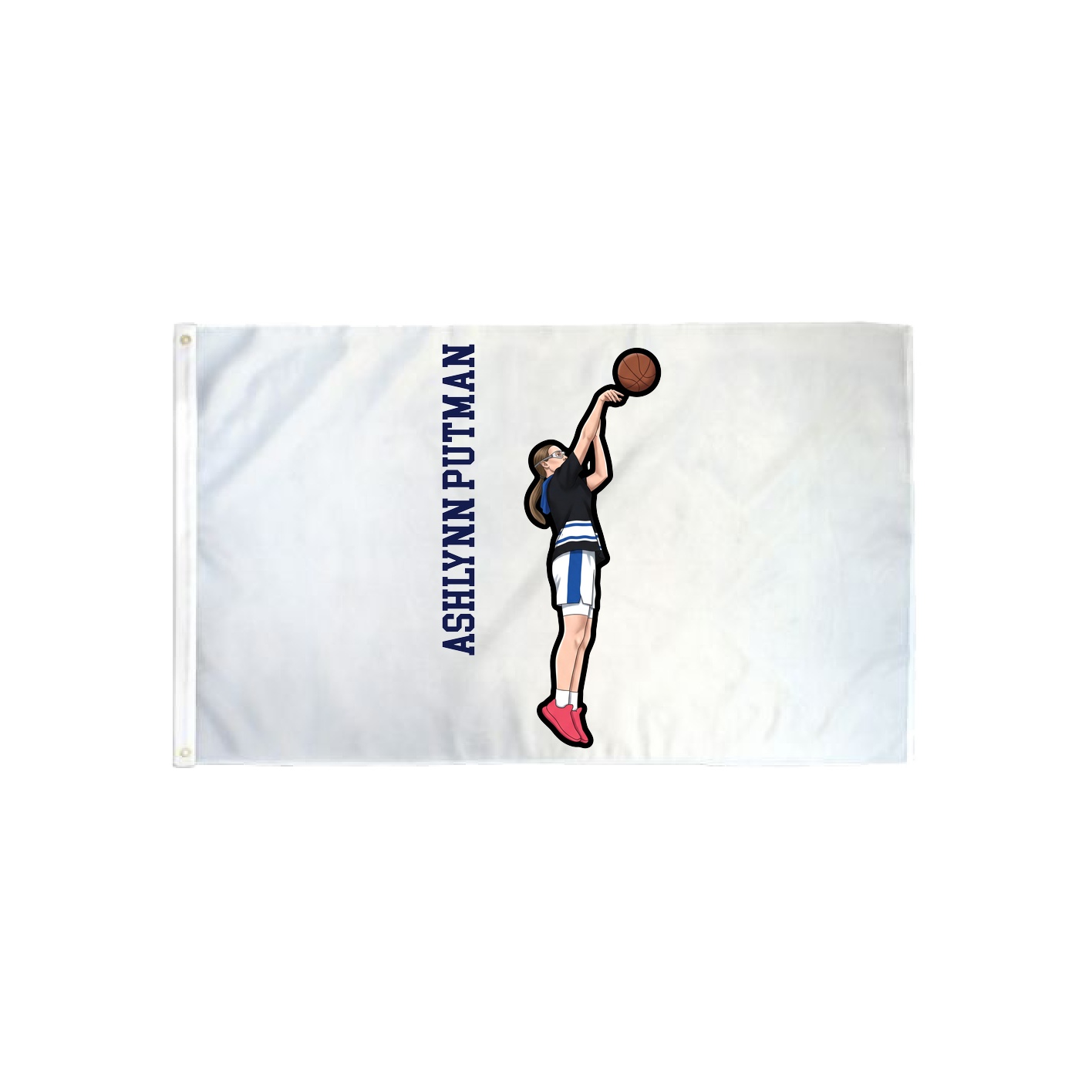 3x5 Flag — Name Vertical in Classic