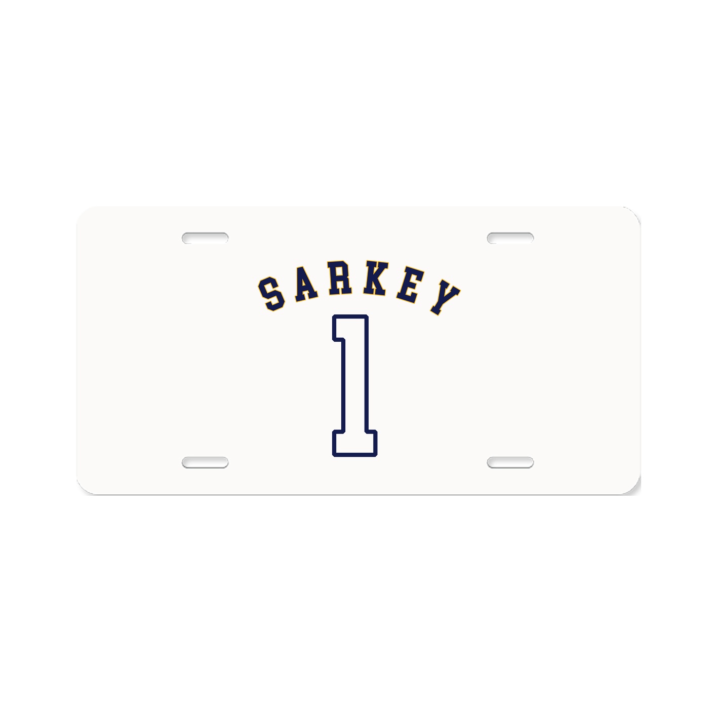 License Plate — Shirsey Arch in Classic
